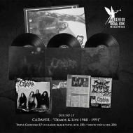 CADAVER Demos & Live 1988-1991 – 3LP BLACK , PRE-ORDER [VINYL 12"]